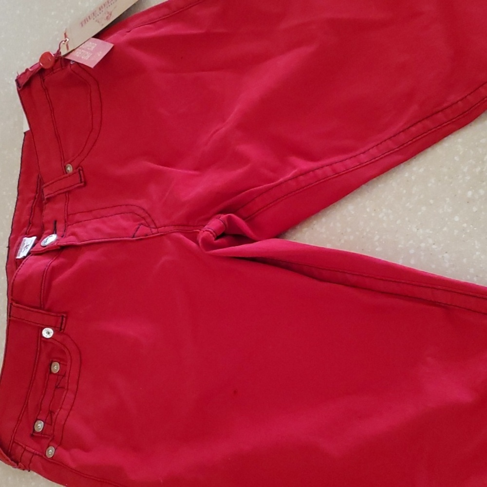 True Religion Ruby Red Jean